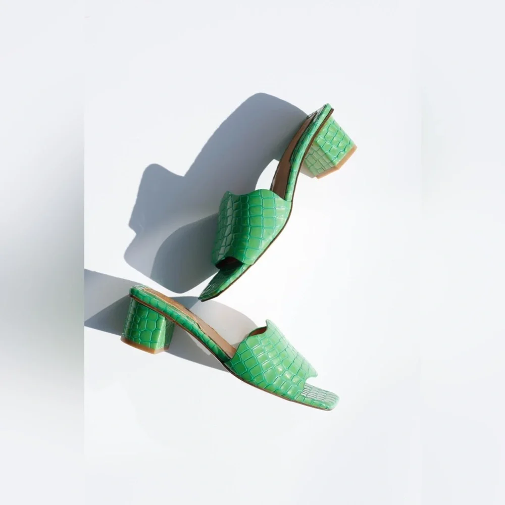Jaggar Green Women's Sandals - Picture 4 of 5